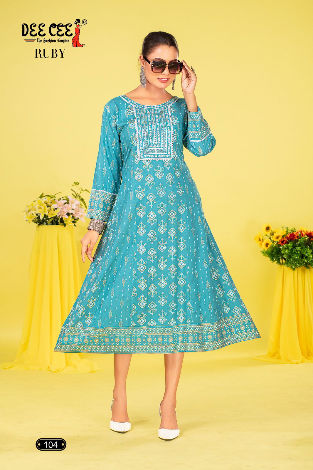 Ruby By Deecee Rayon Palin Printed Kurti Wholesale Price In Surat